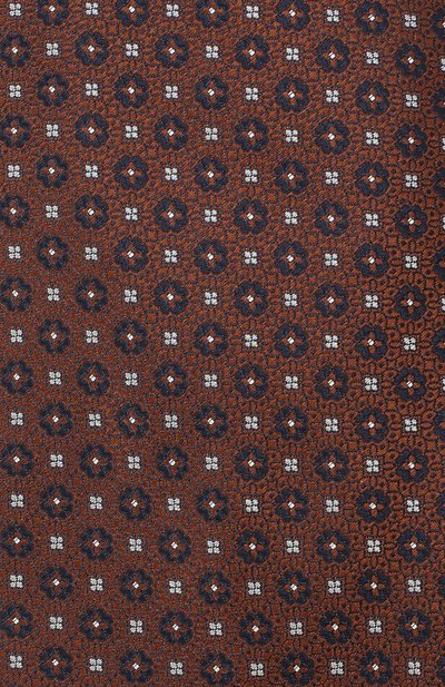 Шелковый галстук CANALI коричневого цвета по цене 10550 руб., арт. 70/HJ02853, фото 3 Шелковый галстук CANALI, арт. 70/HJ02853, фото 3