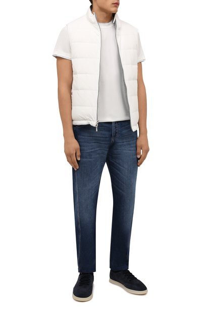 Кожаные кеды soho walk LORO PIANA, арт. FAL2899, фото 2