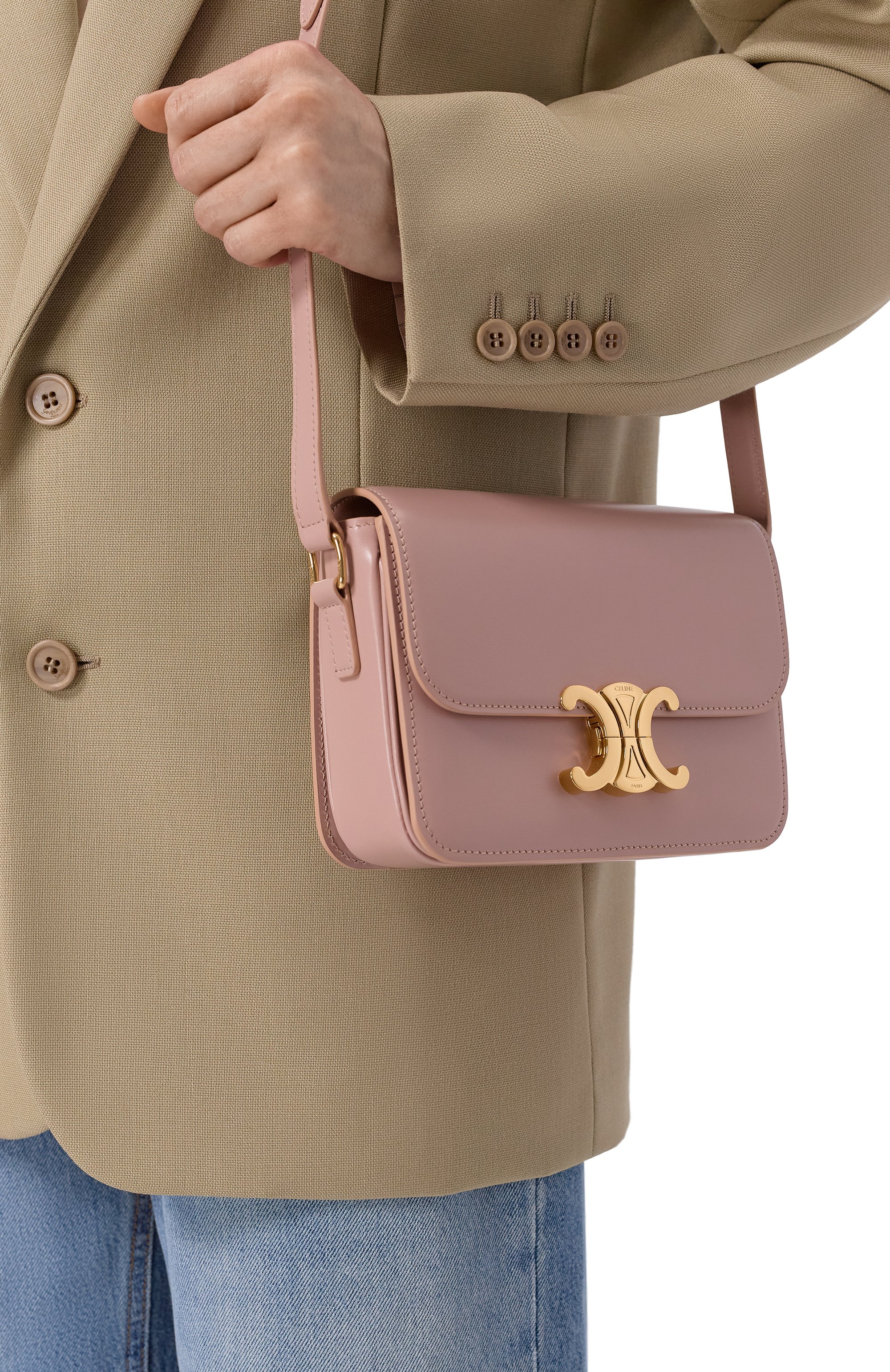 Сумка triomphe small CELINE, арт. 188423BF4, фото 2