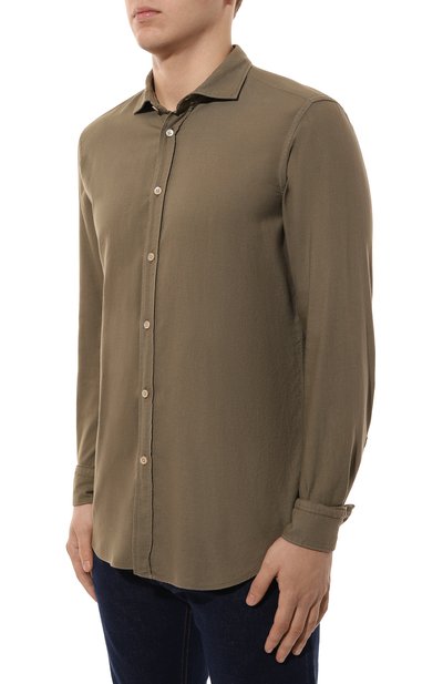 Рубашка из вискозы и хлопка BOGLIOLI, арт. 610T/FA0851, фото 3