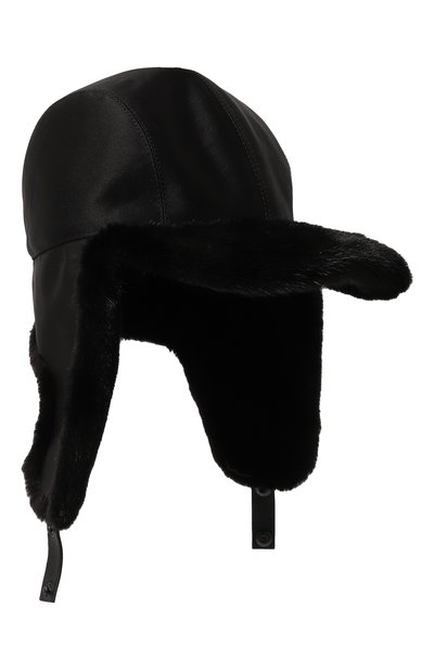 Шапка-ушанка с отделкой из меха норки VICTORIA KUSENKOVA, арт. 320902802112, фото 4