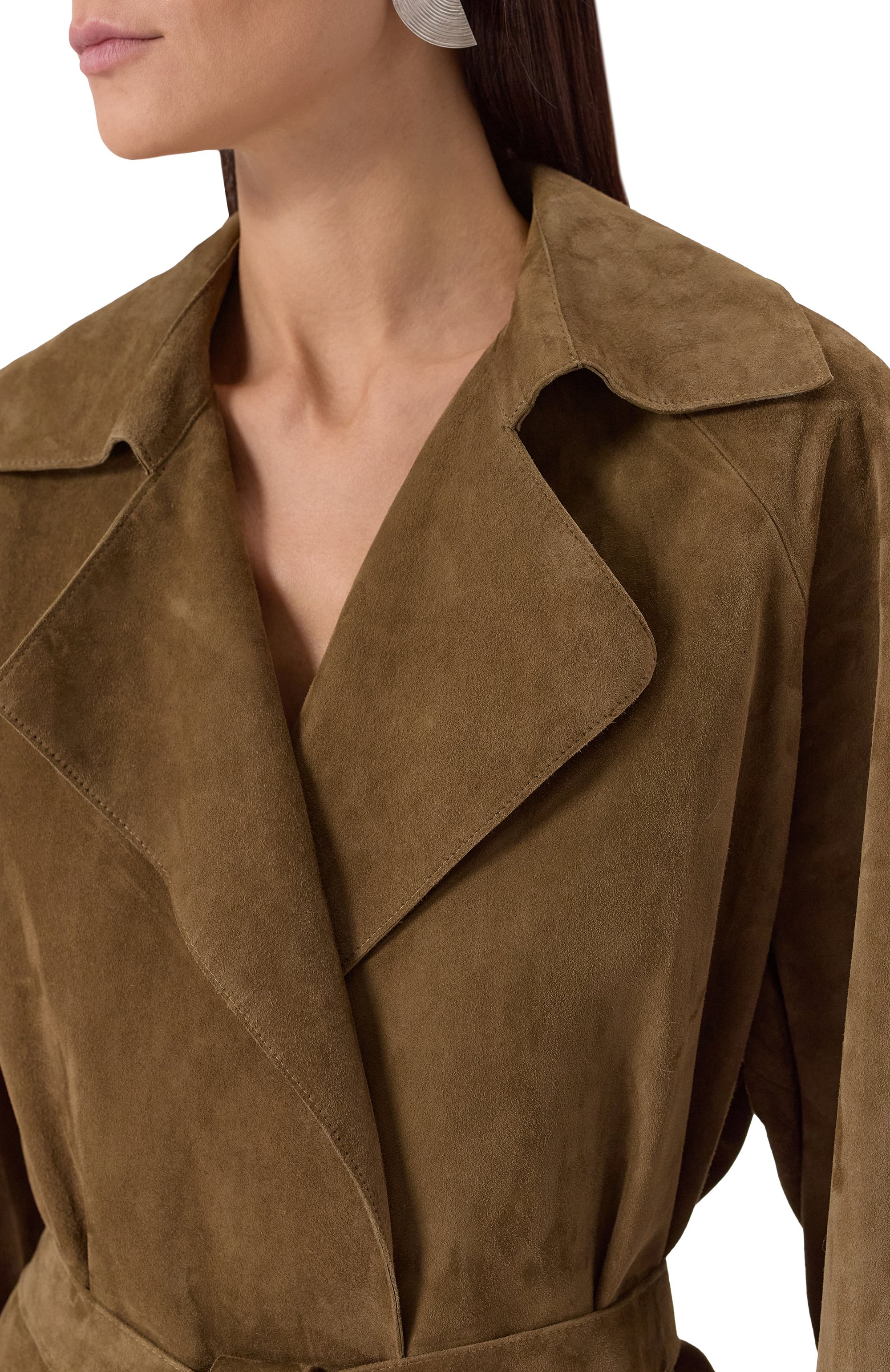 Замшевый плащ MAGDA BUTRYM, арт. 119425, фото 5