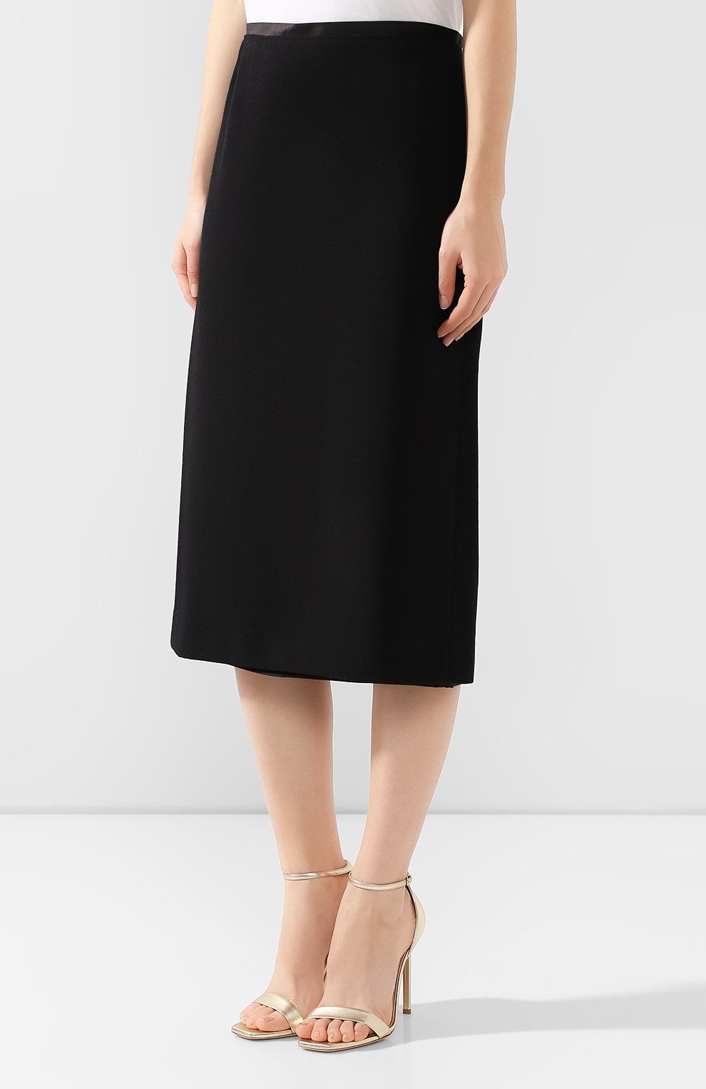 Шерстяная юбка DRIES VAN NOTEN, арт. 192-10852-8227, фото 3