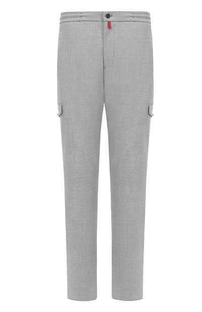 Мужские шерстяные брюки KITON, арт. UPLACTRK0170H01