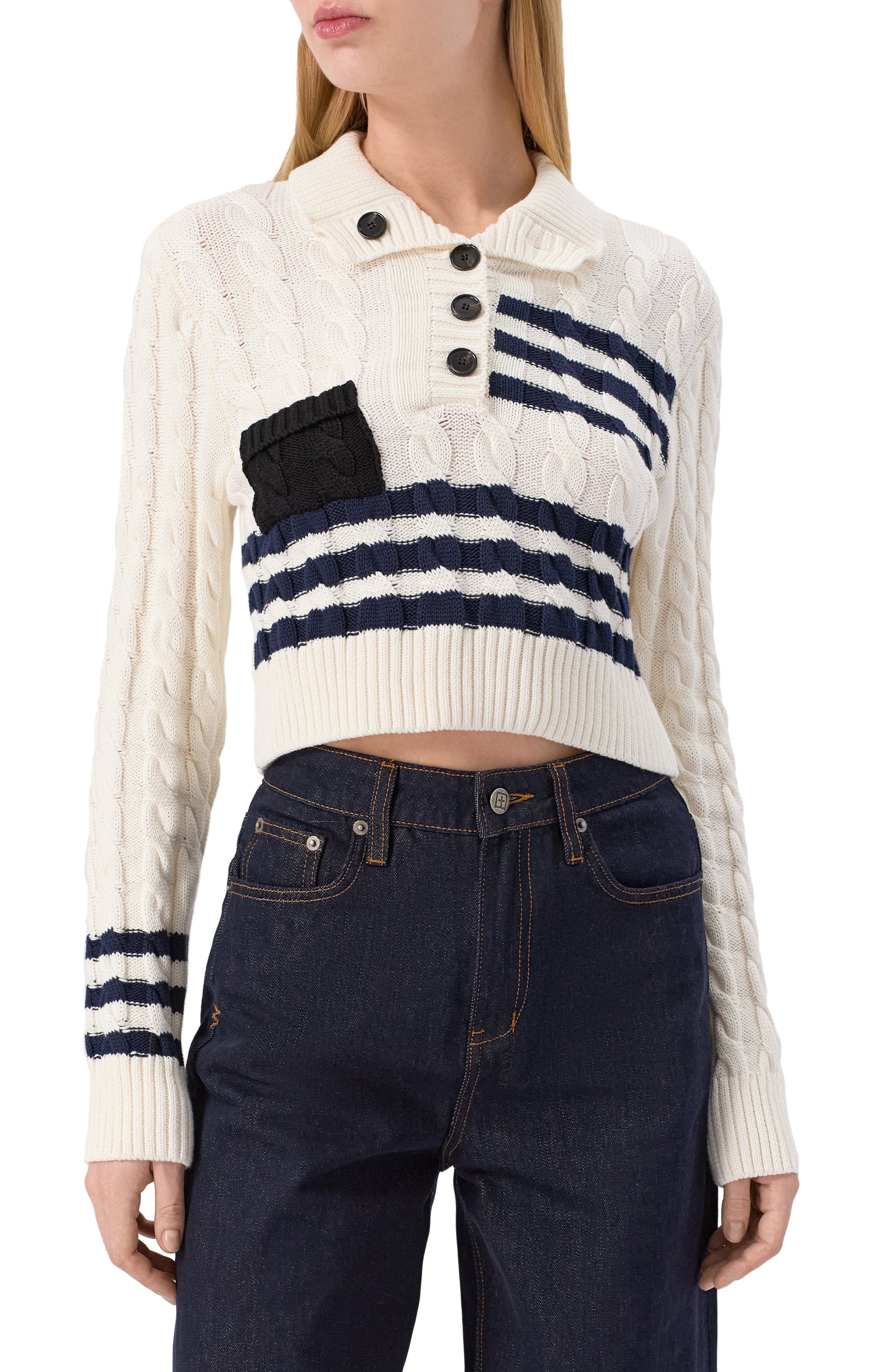 Хлопковое поло MSGM, арт. 3841MDM208/257279, фото 3