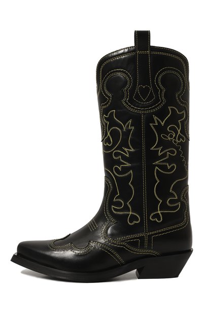 Кожаные казаки GANNI, арт. S2169, фото 4