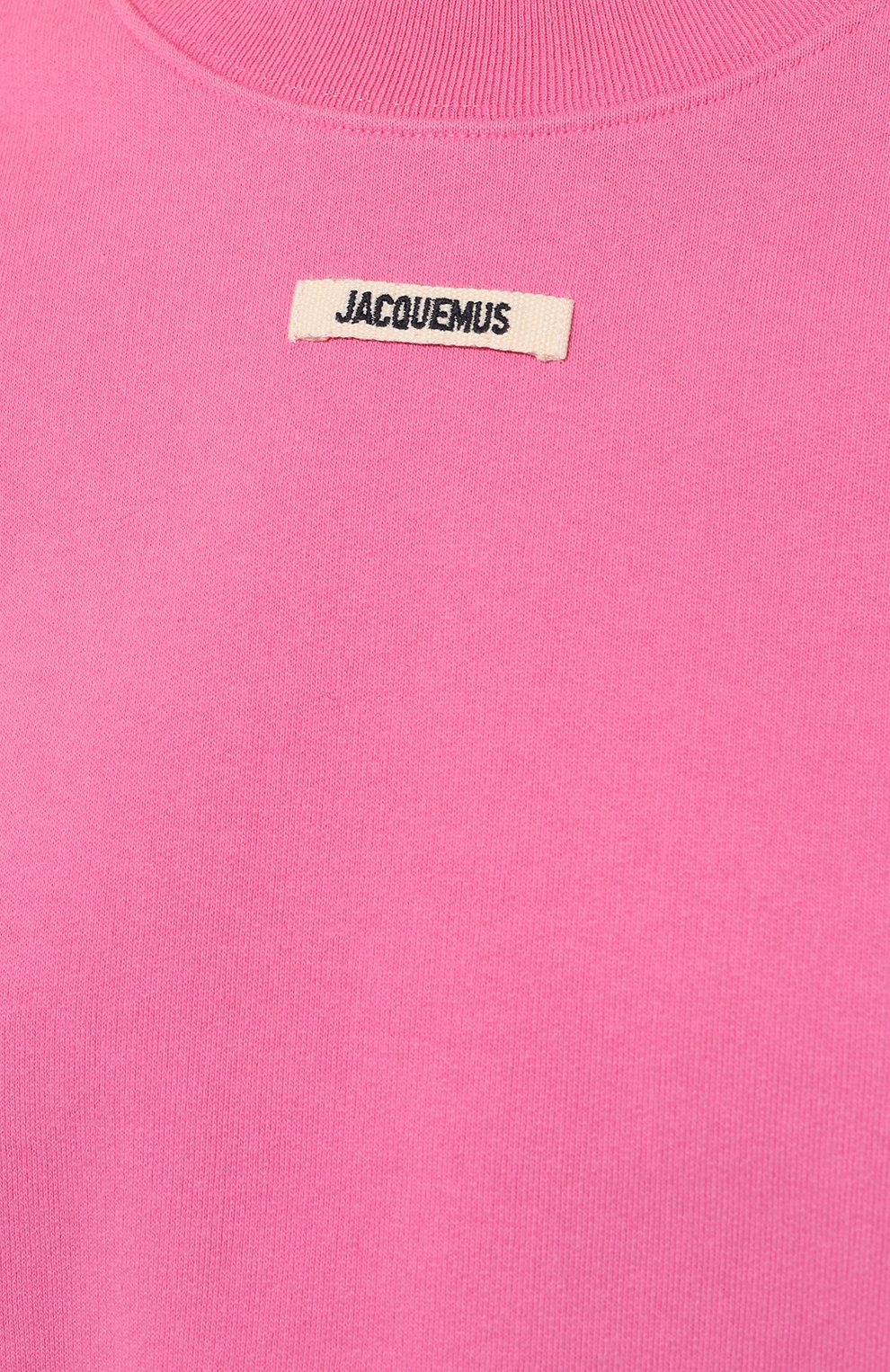 Хлопковый свитшот JACQUEMUS розового цвета по цене 35150 руб., арт. 24E241JS1632341, фото 5 Хлопковый свитшот JACQUEMUS, арт. 24E241JS1632341, фото 5