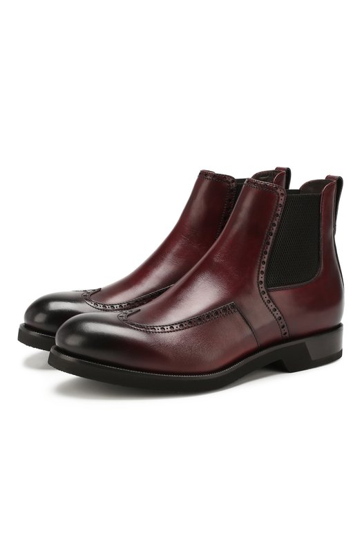 фото Кожаные челси zegna