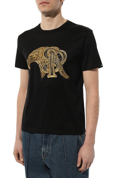 Хлопковая футболка STEFANO RICCI, арт. MNH3302610/TE0001, фото 3