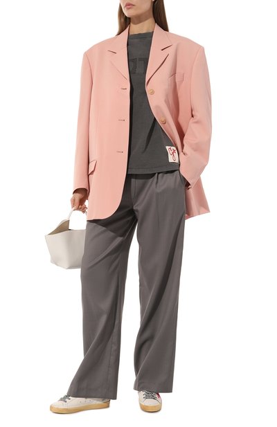 Хлопковая футболка GOLDEN GOOSE DELUXE BRAND, арт. GWP01220/P00067160318, фото 2