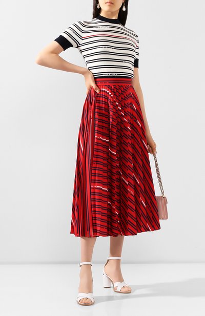 Шерстяной пуловер MIU MIU, арт. MML324-NOC-F0304, фото 2