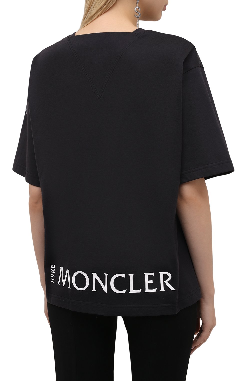 Хлопковая футболка 4 moncler hyke MONCLER GENIUS, арт. G2-09K-8C000-04-829FB, фото 4