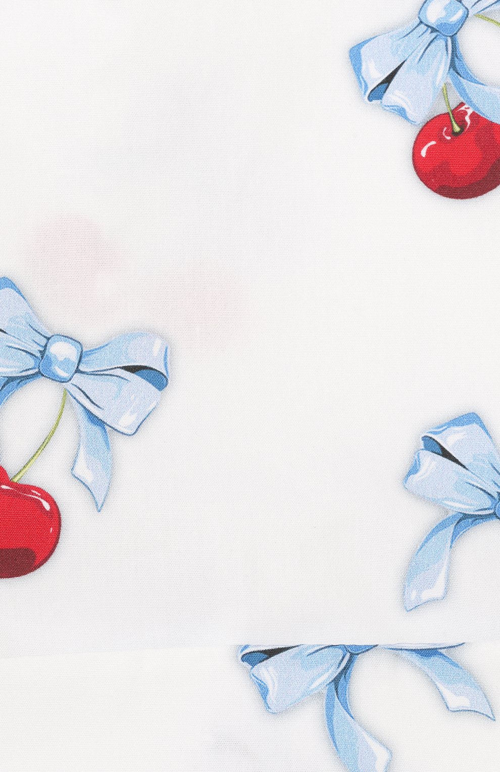 Хлопковая косынка MONNALISA белого цвета по цене 8925 руб., арт. 39C014, фото 3 Хлопковая косынка MONNALISA, арт. 39C014, фото 3