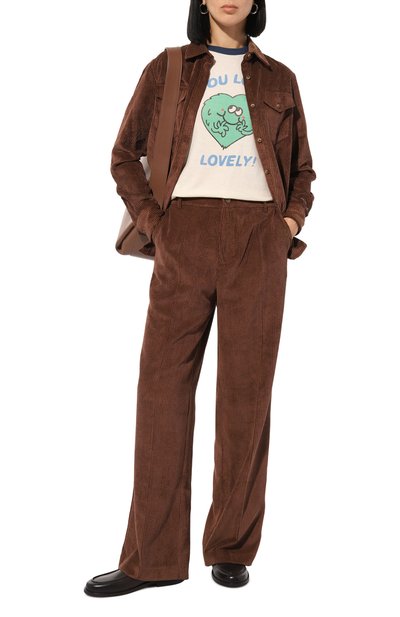 Хлопковая футболка RE/DONE, арт. 024-02WRGT016, фото 2