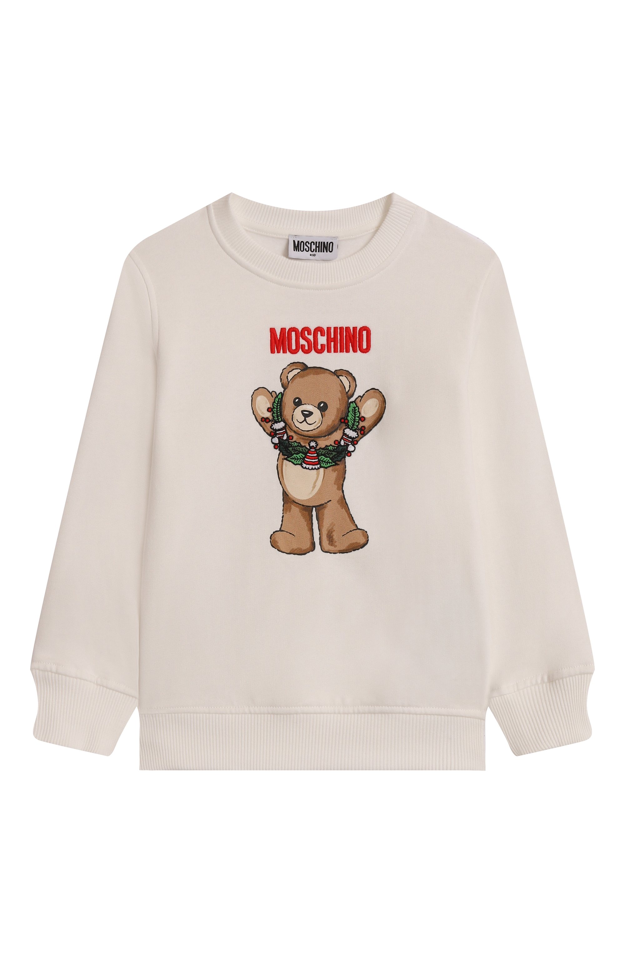 Хлопковый свитшот MOSCHINO, арт. HQF08V/LCA14/10-14, фото 1