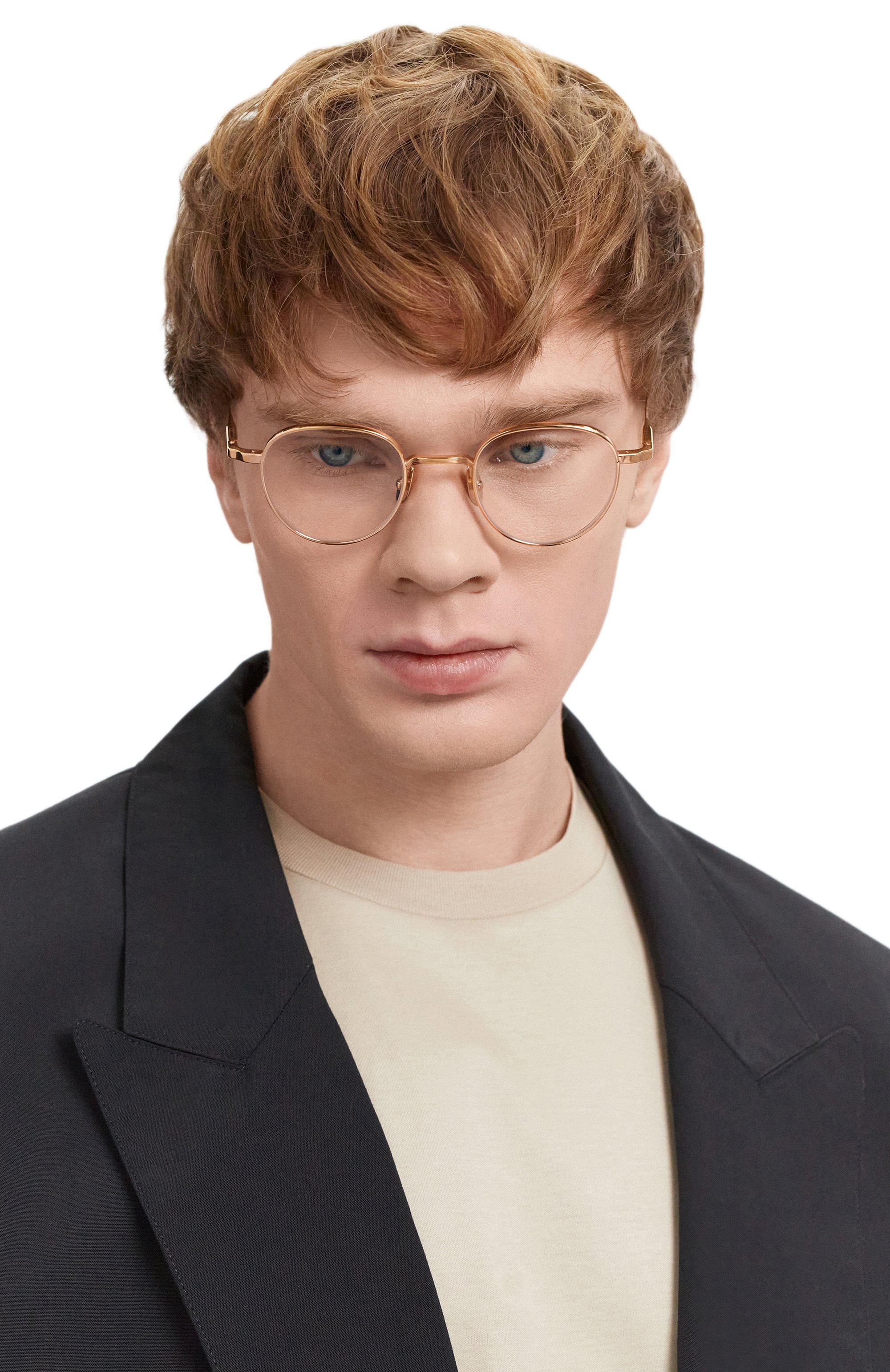 Оправа LUNETTERIE GENERALE золотого цвета по цене 58200 руб., арт. CAFÉ RACER 04-RX, фото 2 Оправа LUNETTERIE GENERALE, арт. CAFÉ RACER 04-RX, фото 2