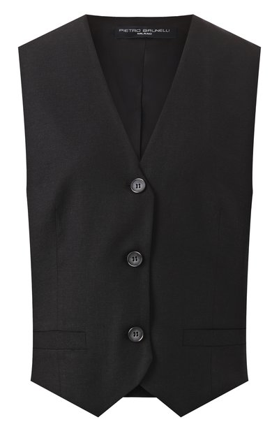 Женский жилет из вискозы и льна PIETRO BRUNELLI, арт. VE0172/LIDAFN