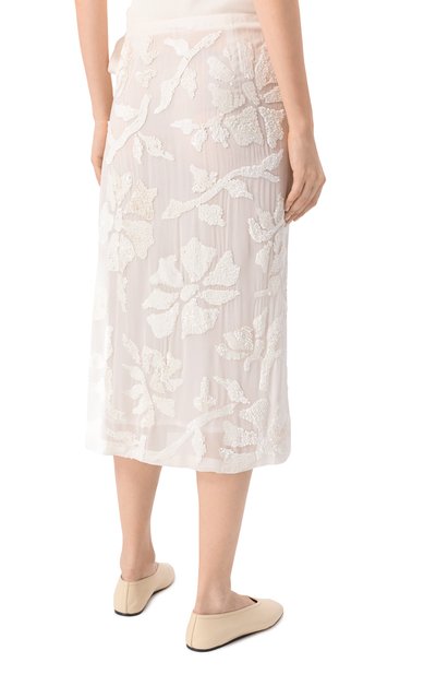 Юбка с отделкой пайетками P.A.R.O.S.H., арт. D620999, фото 4