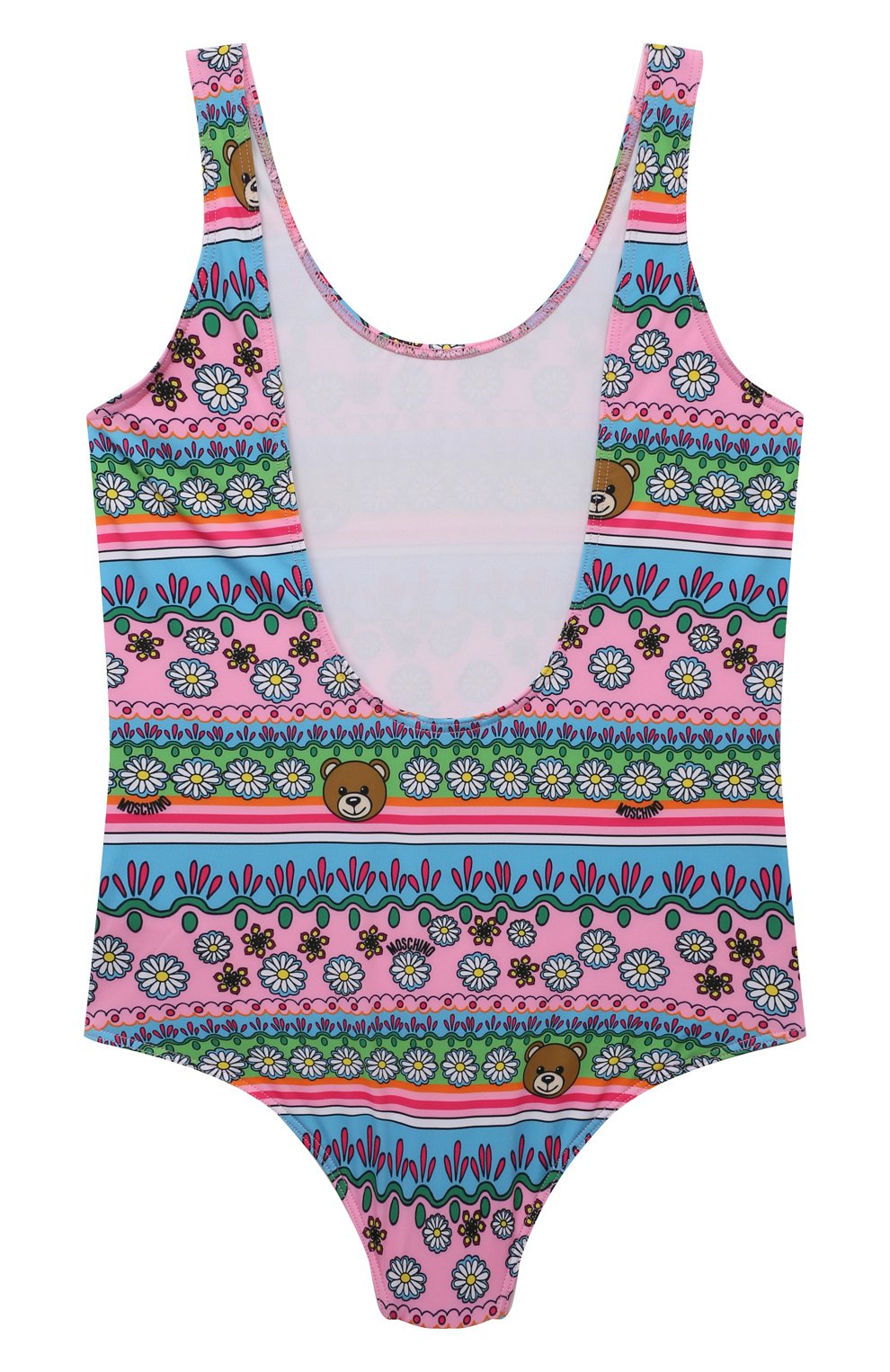 Слитный купальник MOSCHINO разноцветного цвета по цене 9950 руб., арт. HHL00B/LKA00/4-8, фото 2 Слитный купальник MOSCHINO, арт. HHL00B/LKA00/4-8, фото 2