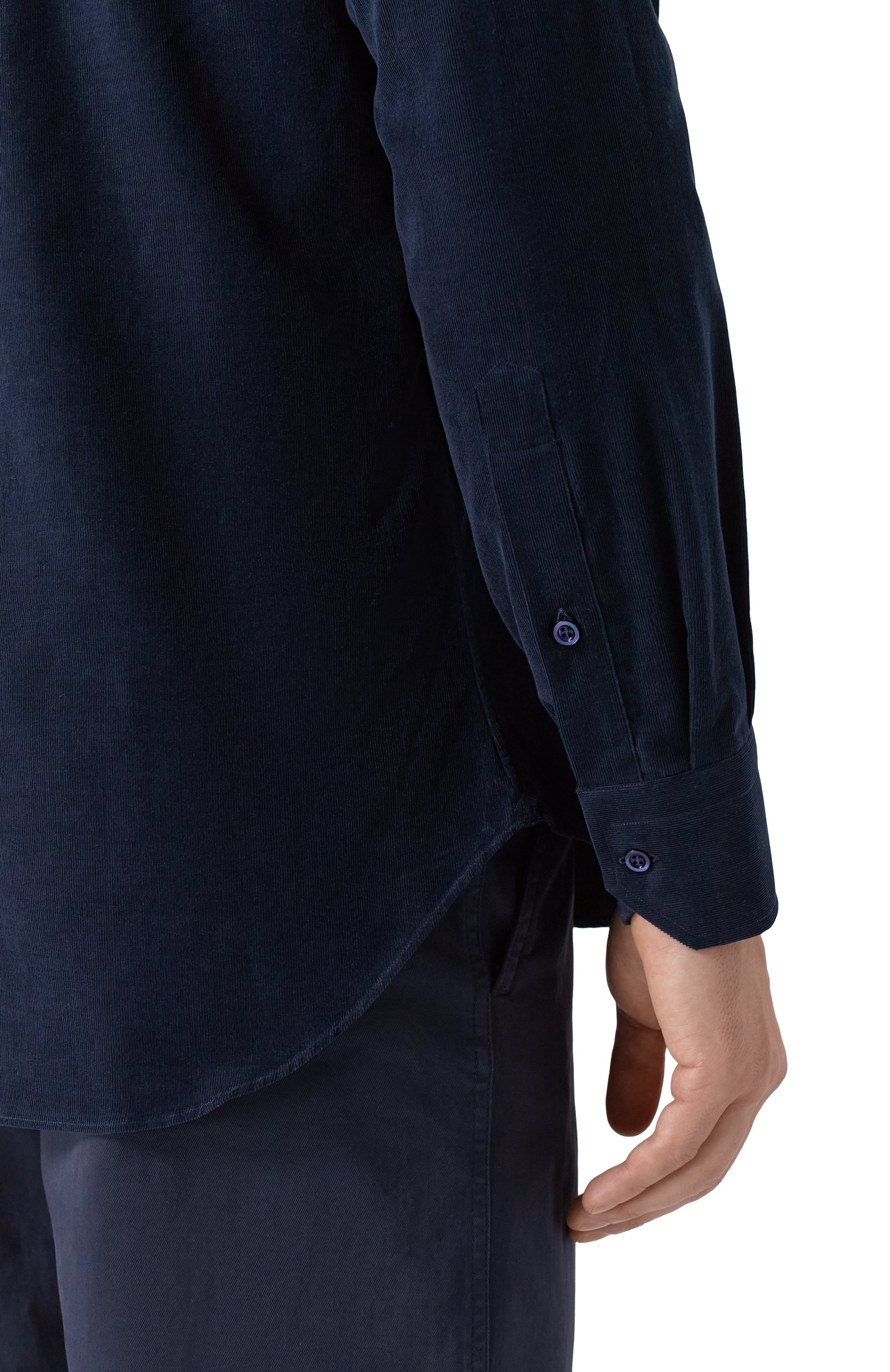 Хлопковая рубашка MVST, арт. M0RBIDA/PB/SP0RT/620-C0RDUR0Y, фото 5