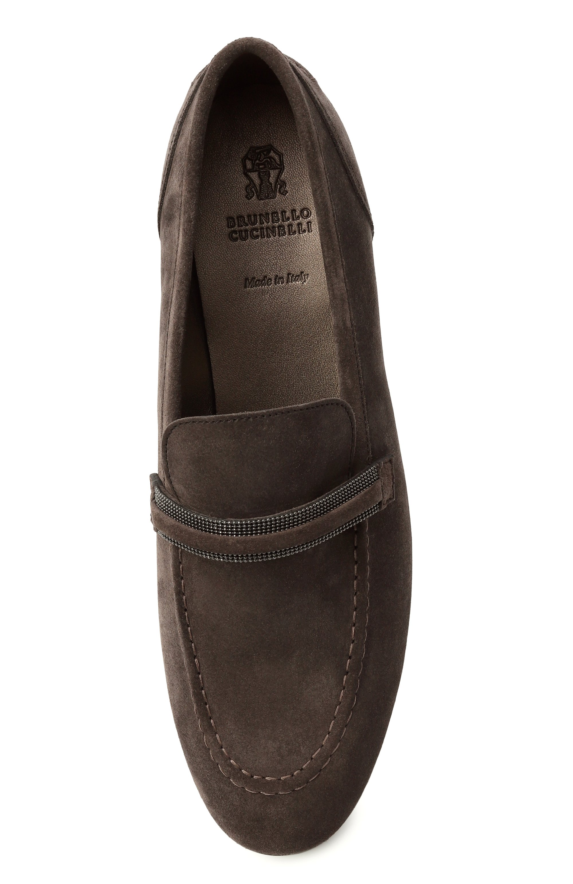 Замшевые лоферы BRUNELLO CUCINELLI, арт. MZSFC3009P, фото 6