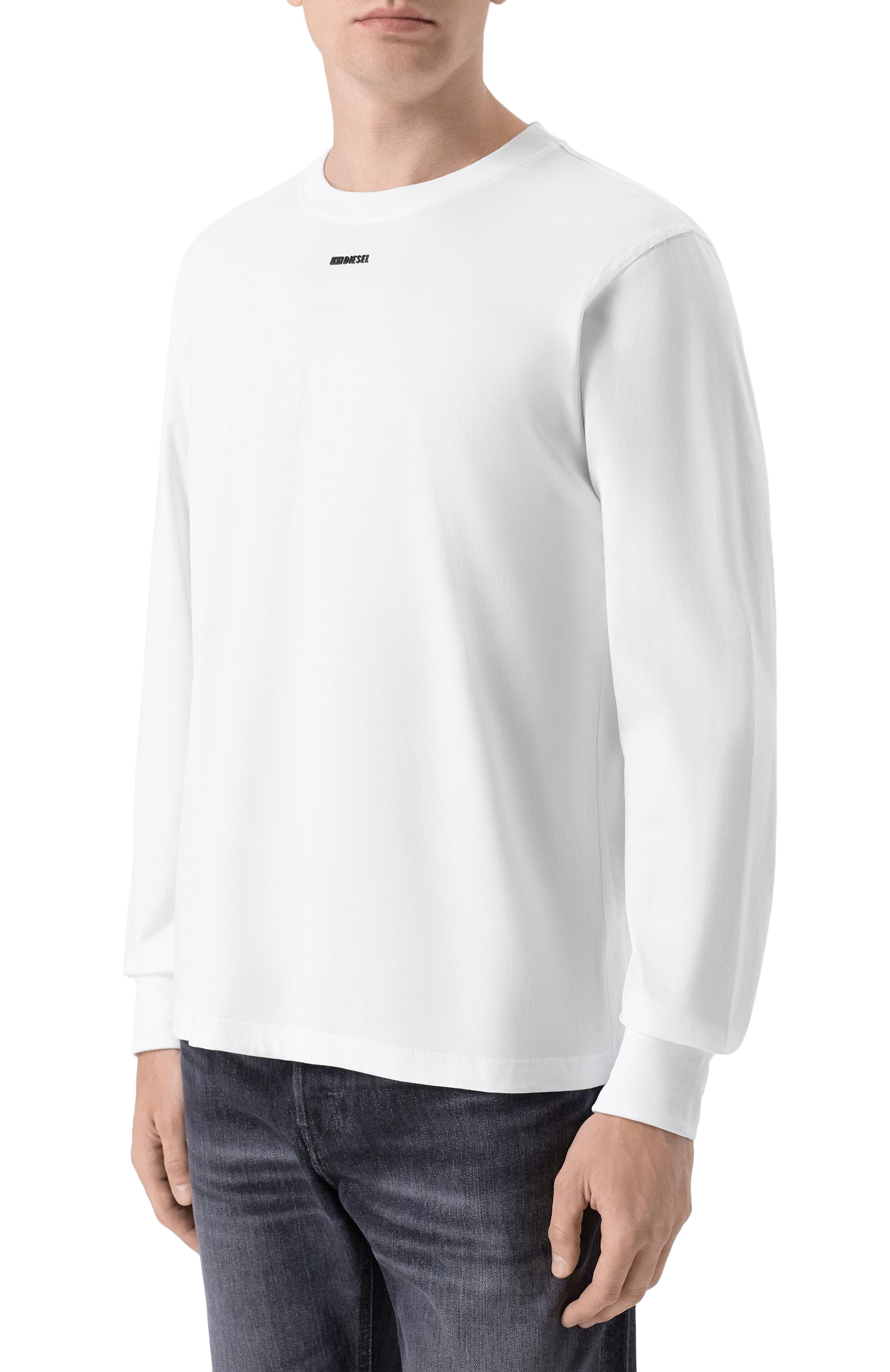 Хлопковый лонгслив DIESEL, арт. A21655/0NIAX, фото 3