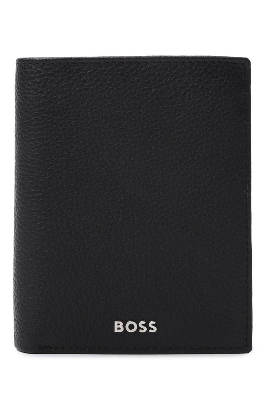 Кожаное портмоне BOSS HBPU00061M Чёрный HBPU00061M
