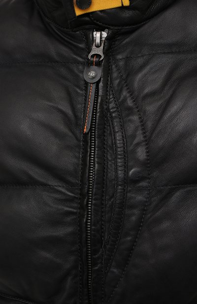 Кожаный бомбер PARAJUMPERS, арт. LE03/ALF LEATHER, фото 5
