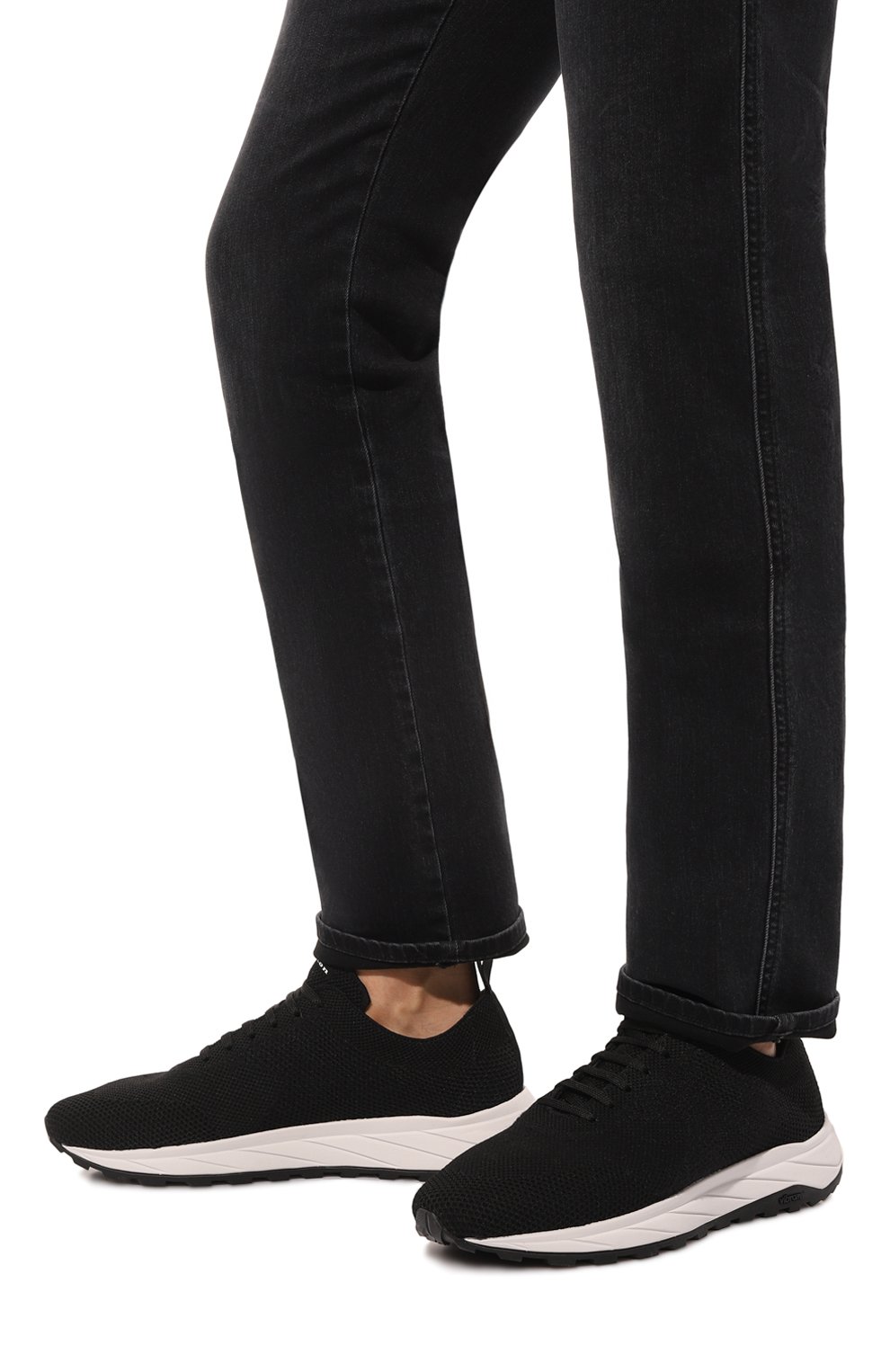 Текстильные кроссовки KITON, арт. USSA200N0110005, фото 3