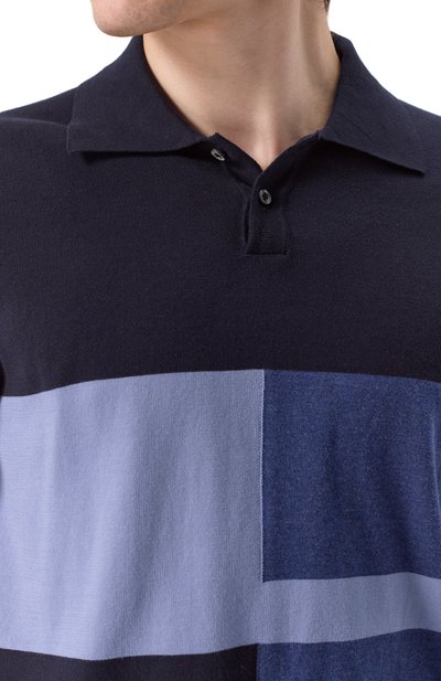 Хлопковое поло CORNELIANI, арт. 25M587-2525136, фото 5