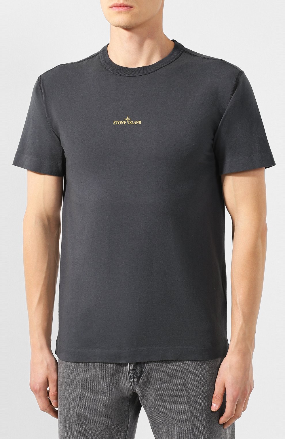 Хлопковая футболка STONE ISLAND, арт. 711523380, фото 3