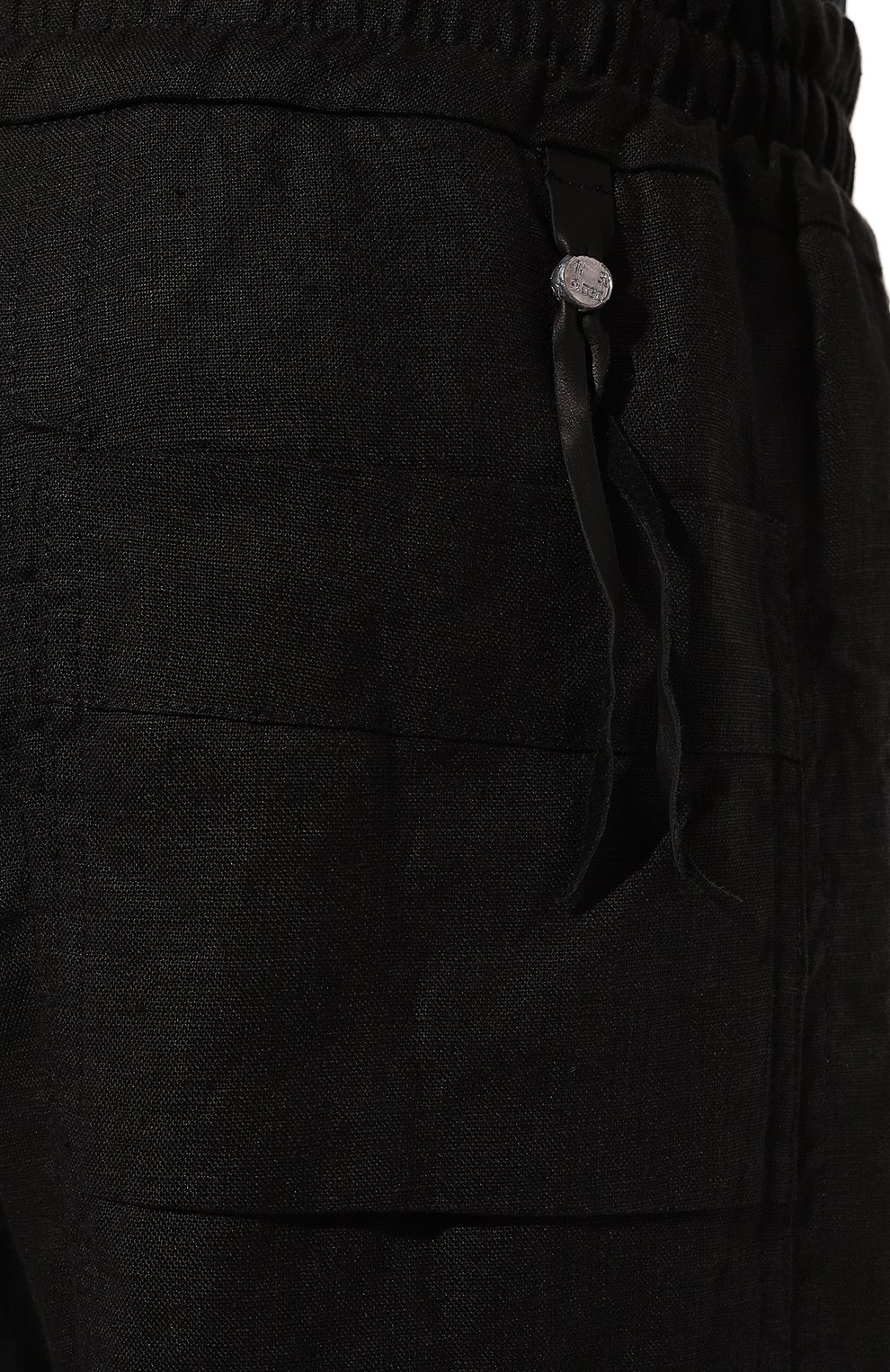 Льняные брюки 139DEC, арт. PN394-BK, фото 5