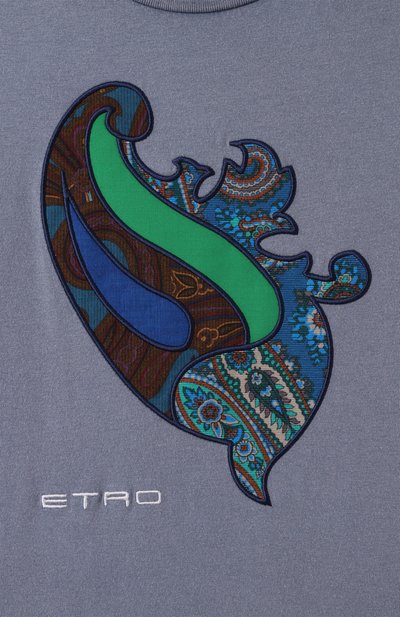 Хлопковая футболка ETRO, арт. GW8P71, фото 3