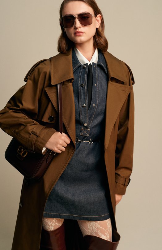 Джинсовое платье Gucci 819818/XDC9E Синий  819818/XDC9E Фото 5