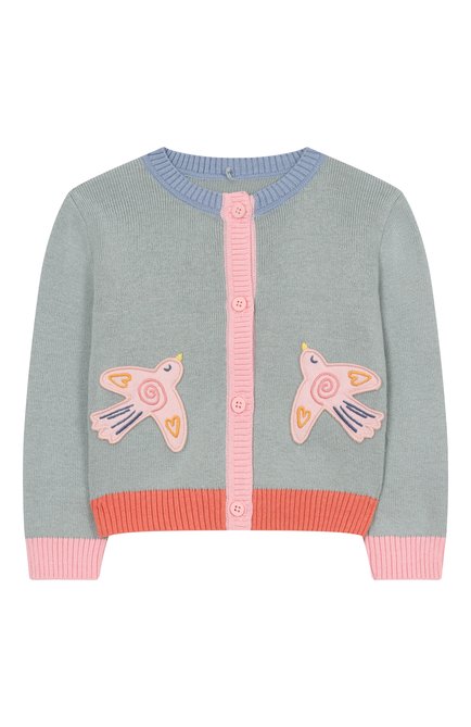 Кардиган из хлопка и шерсти STELLA MCCARTNEY, арт. TX9030