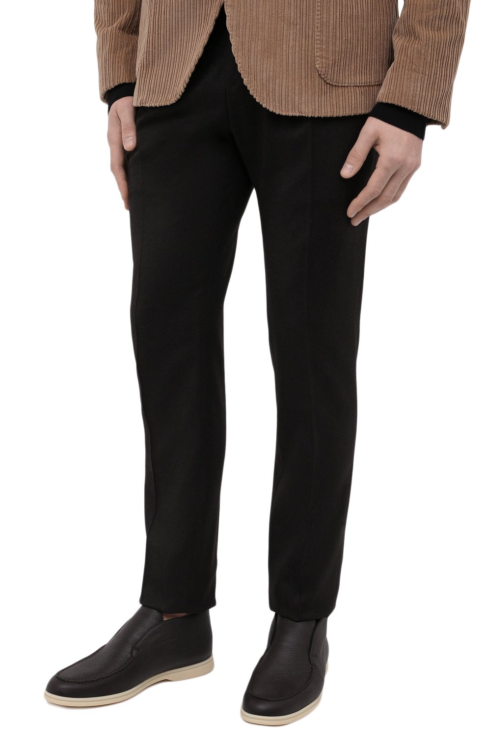 Кожаные ботинки open walk LORO PIANA, арт. FAI3276, фото 3