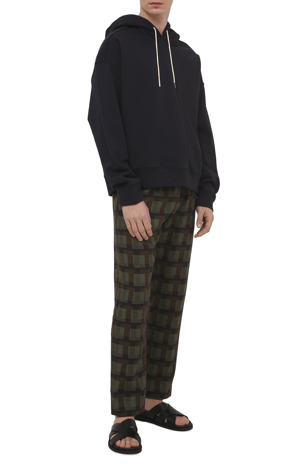 Хлопковое худи JIL SANDER, арт. JPUS707526-MS248608, фото 2