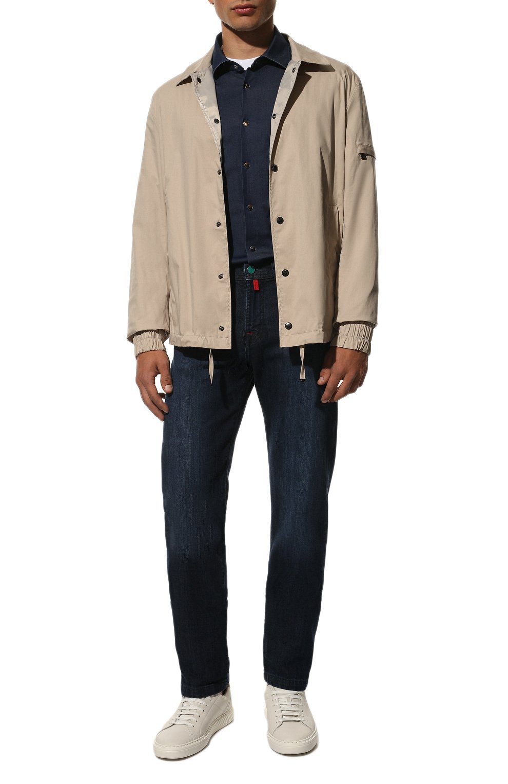 Хлопковая рубашка KITON, арт. UMCNERHH0831001, фото 2