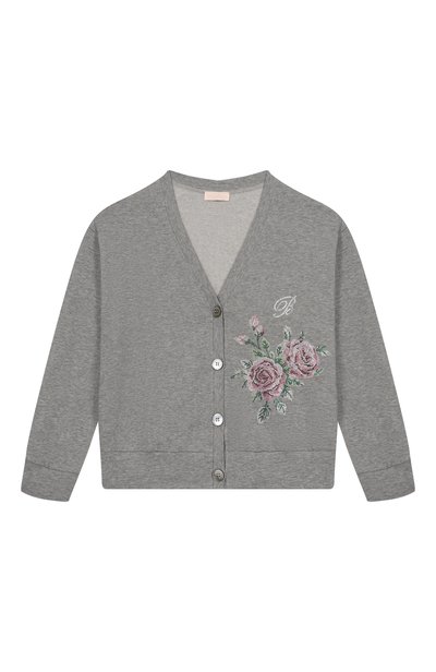 Хлопковый кардиган BLUMARINE, арт. BFFE0330/FF019_001