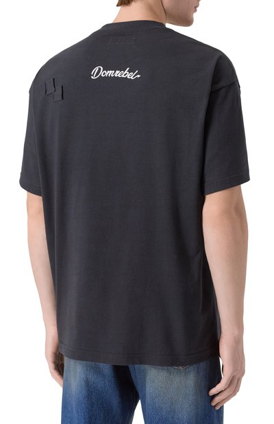 Хлопковая футболка DOMREBEL, арт. M 0NE NIGHT, фото 4