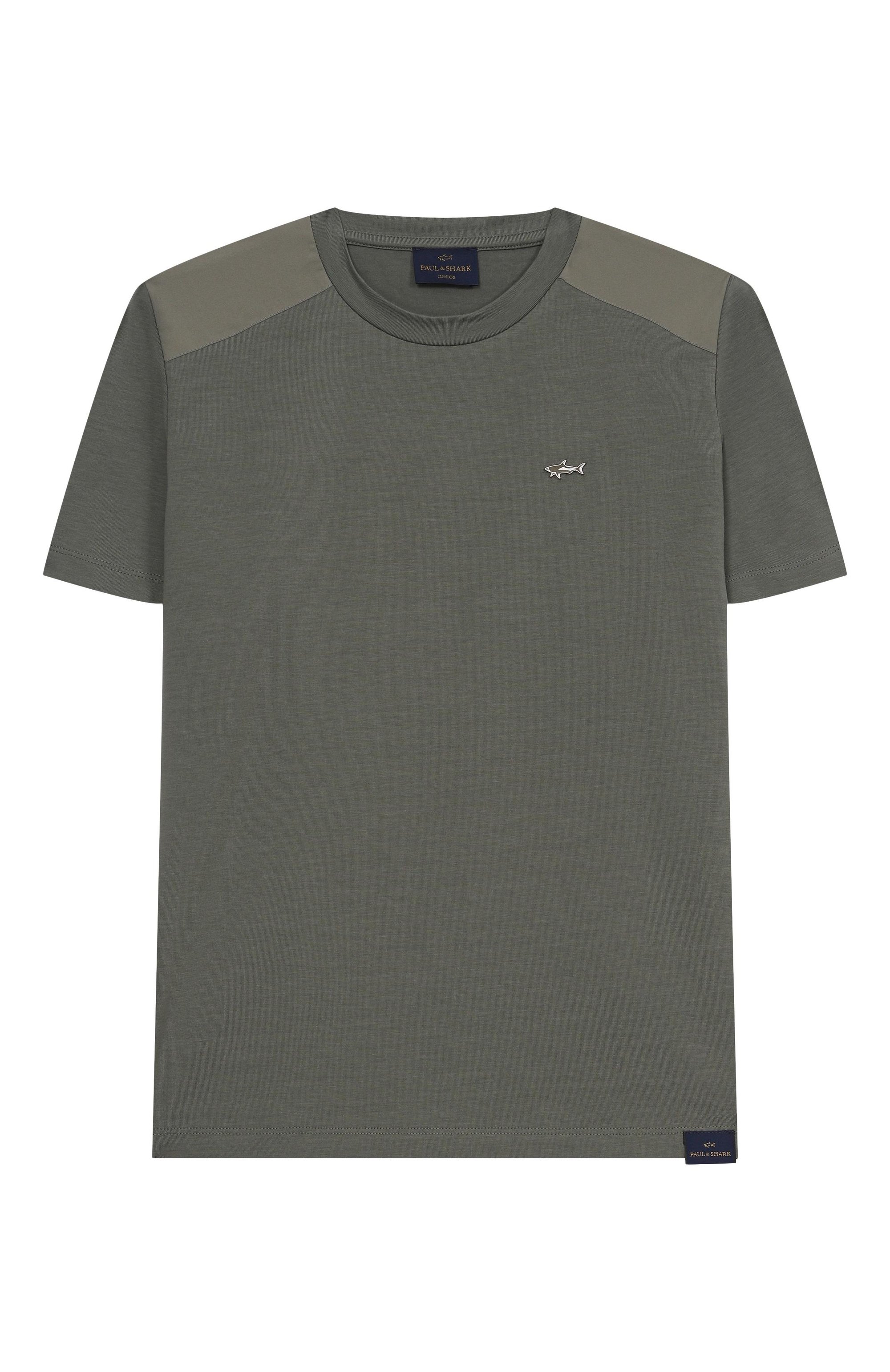 Хлопковая футболка PAUL & SHARK JUNIOR, арт. WUM005/LBA40/6A-8A, фото 1