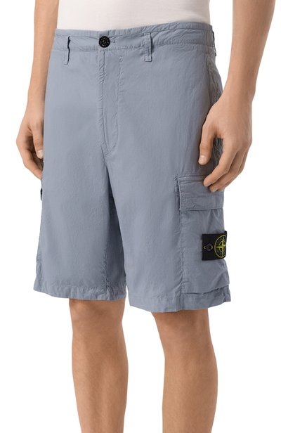 Хлопковые шорты STONE ISLAND, арт. L1S15L100020/S0003, фото 3