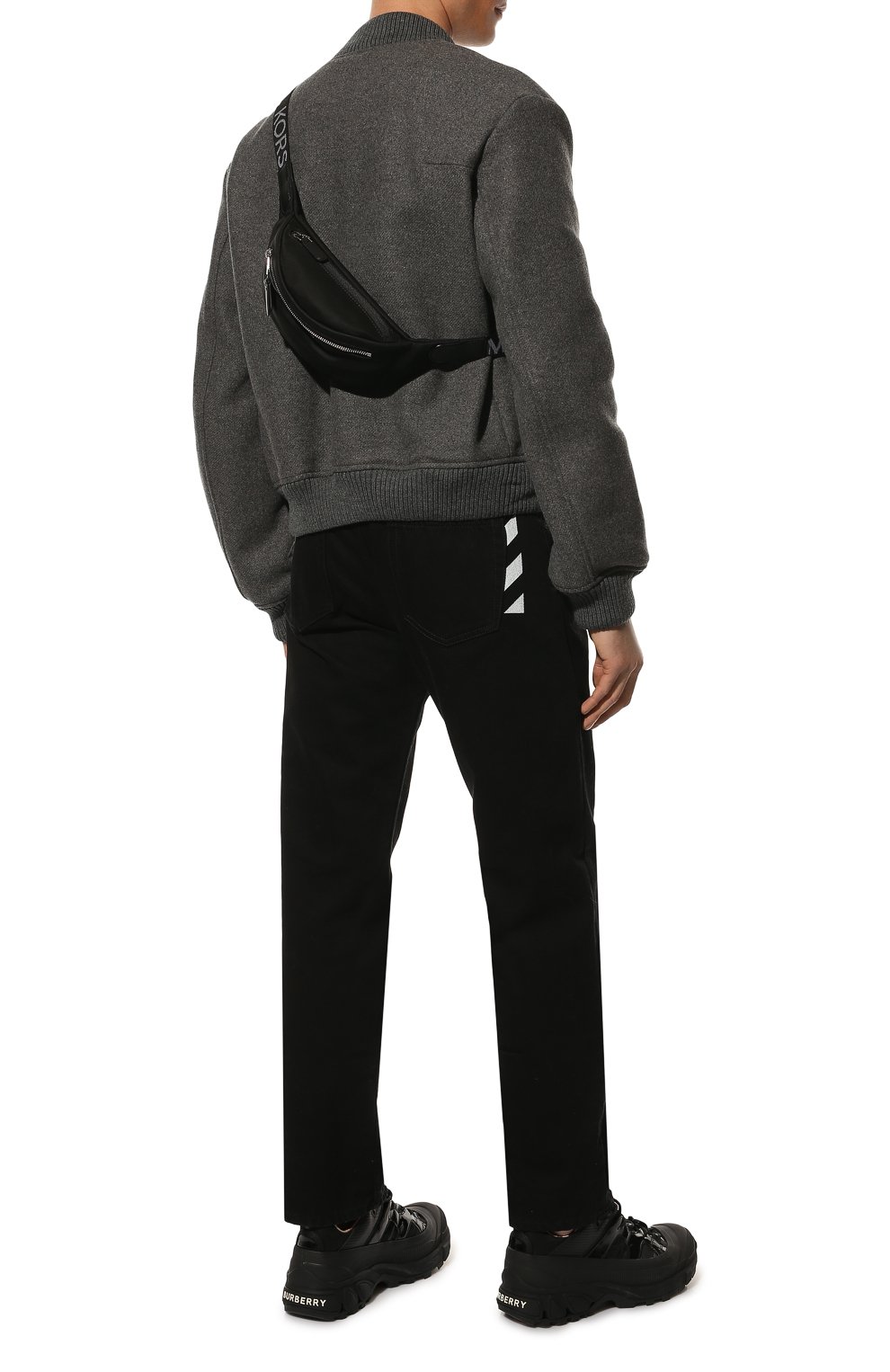 Поясная сумка hudson MICHAEL MICHAEL KORS черного цвета по цене 14500 руб., арт. 33F0LHSC2C, фото 3 Поясная сумка hudson MICHAEL MICHAEL KORS, арт. 33F0LHSC2C, фото 3