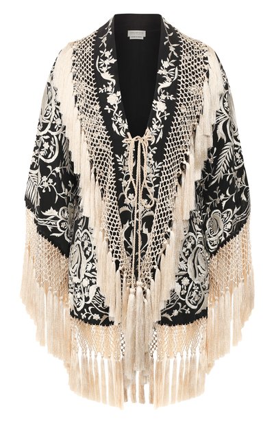 Женская шелковая накидка DRIES VAN NOTEN, арт. 201-31307-9303