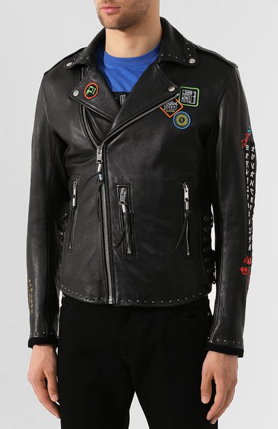 Кожаная косуха DIESEL, арт. 00SQD6/0IATP, фото 3