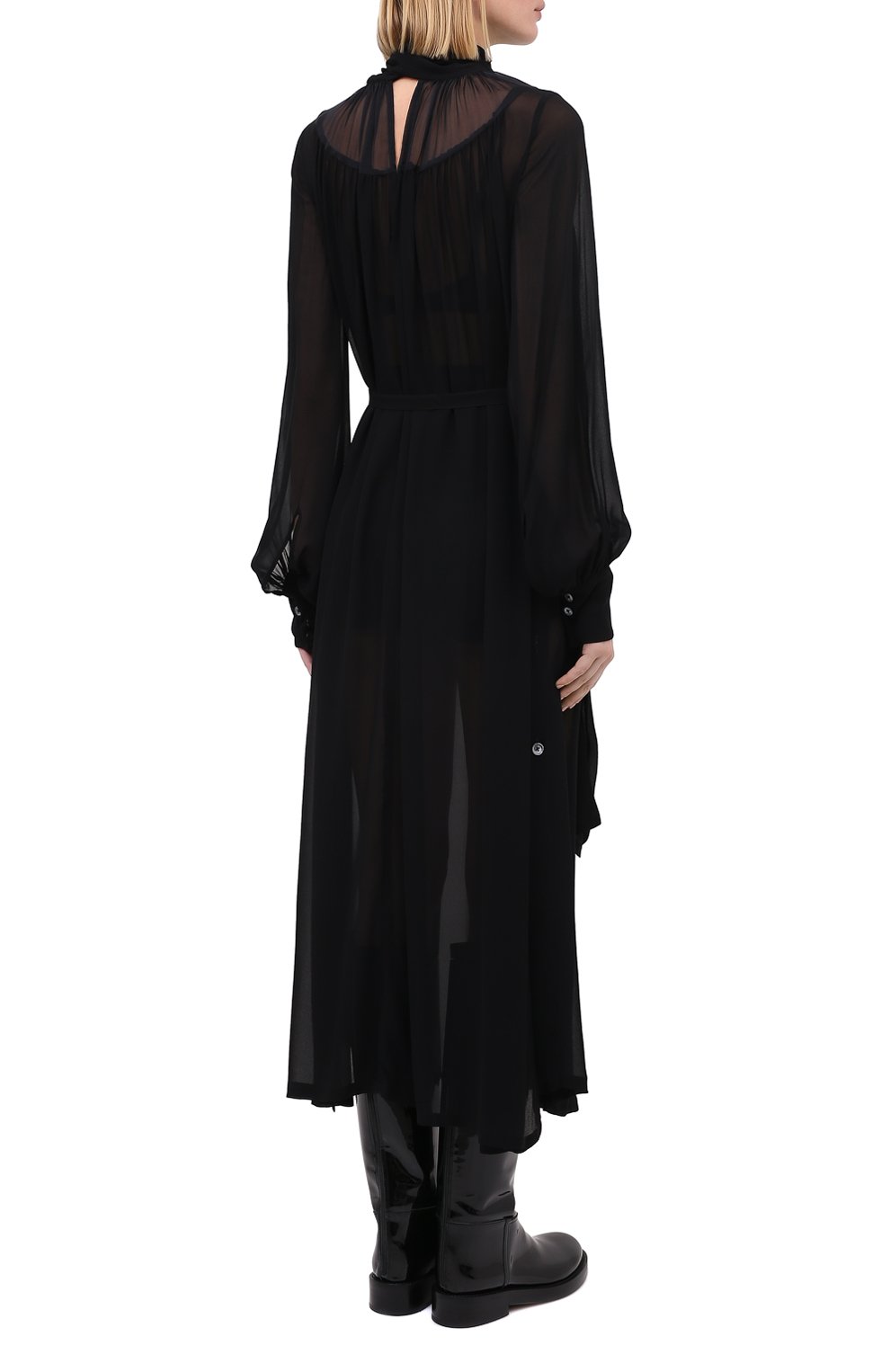 Платье из вискозы ANN DEMEULEMEESTER, арт. 2002-2208-P-140-099, фото 4