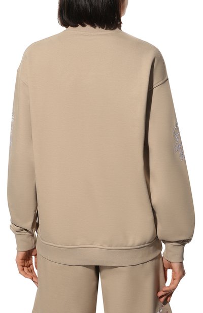 Хлопковый свитшот COMME DES FUCKDOWN бежевого цвета по цене 13750 руб., арт. CDFD1873SFML1, фото 4 Хлопковый свитшот COMME DES FUCKDOWN, арт. CDFD1873SFML1, фото 4