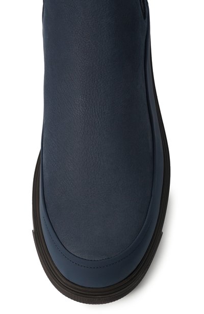 Челси из нубука MVST синего цвета по цене 127500 руб., арт. 0880003.3916C891/NABUCK/GUM/CASHMERE, фото 5 Челси из нубука MVST, арт. 0880003.3916C891/NABUCK/GUM/CASHMERE, фото 5