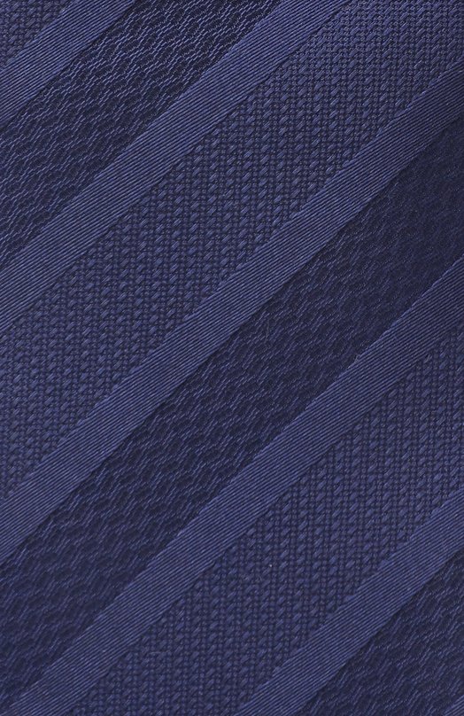 Шелковый галстук Brunello Cucinelli MR8460018 Синий  MR8460018 Фото 4