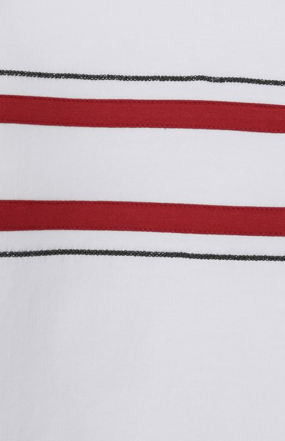 Хлопковая футболка BRUNELLO CUCINELLI, арт. B0T81T464B, фото 3